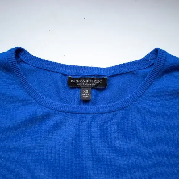 Banana Republic Sweater Silk and Cashmere Blend Size XS - Picture 2 of 6